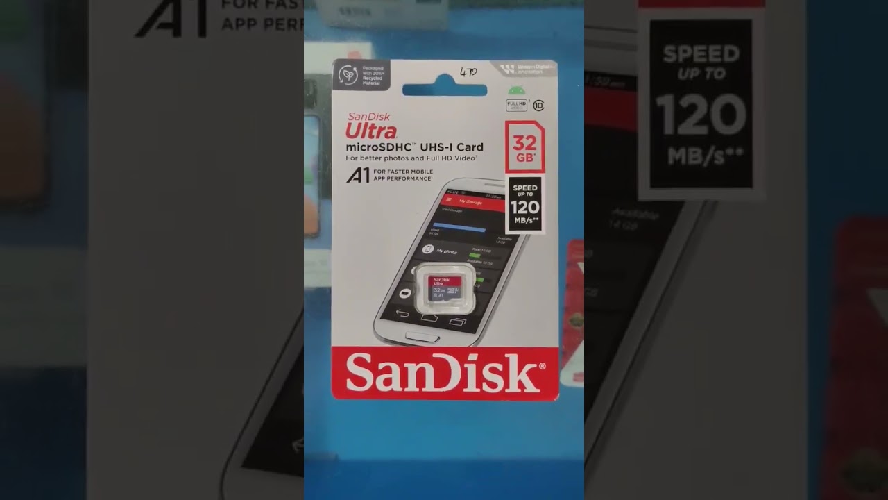 SanDisk Ultra 32GB Micro SD C10 SDHC SDXC Flash Memory TF Card.