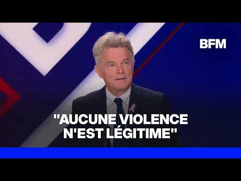 Fabien Roussel, candidat PCF à la présidentielle, s'exprime sur les mobilisations lycéennes