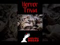 Did You Know in Cannibal Holocaust... Horror Movie Trivia #horror #movietrivia