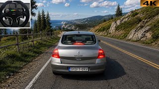 Renault Megane II 1.9 DCI 130HP- BeamNG.drive- Moza R5 Steering Wheel Gameplay screenshot 5