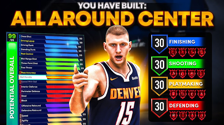 BEST ALL AROUND CENTER BUILD in NBA 2K25! (0 CAP BREAKERS NEEDED) best build 2k25