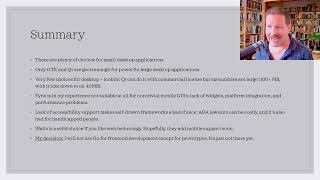 Go GUIs Summary | Golang GUI Frameworks in 2025, Part 10 screenshot 2