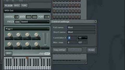 FL Studio - MOD Wheel MIDI Control - Warbeats Tutorial