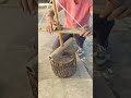 lighting a fire in the traditional way