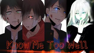 Nightcore : Know me too Well || Switching Vocals || New Hope Club ft.Danna Paola