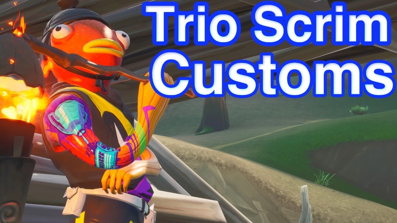 Trio Scrims Live! NA EAST Fortnite Custom Matchmaking #epicpartner