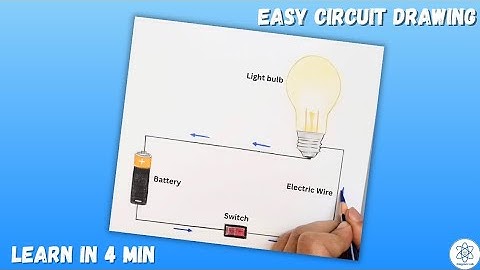 How to Draw a Simple Electric Circuit for Beginners✏️ | Step by Step Tutorial | Diagram Lab