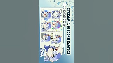 Commission Open, Custom Animated Cute Chibi Emotes #vtuber #chibi #emote #twitch  #opencommissions