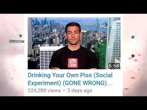 Drinking Your Own Piss (Social Experiment) (GONE WRONG) (GONE S*XUAL)