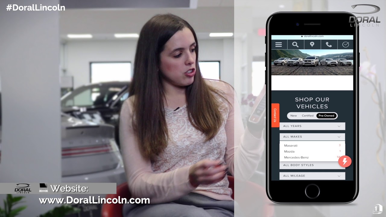 The Mobile Version of Doral Lincoln