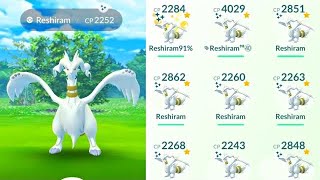 Shiny Reshiram in Pokémon GO . . . . . . . . . . . . . . . . . . . .  #pokemon #pokemongo #pokemongoplus #minibebe #aslan…