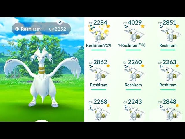 Can Reshiram Be Shiny in Pokemon Go? - Answered - Prima Games