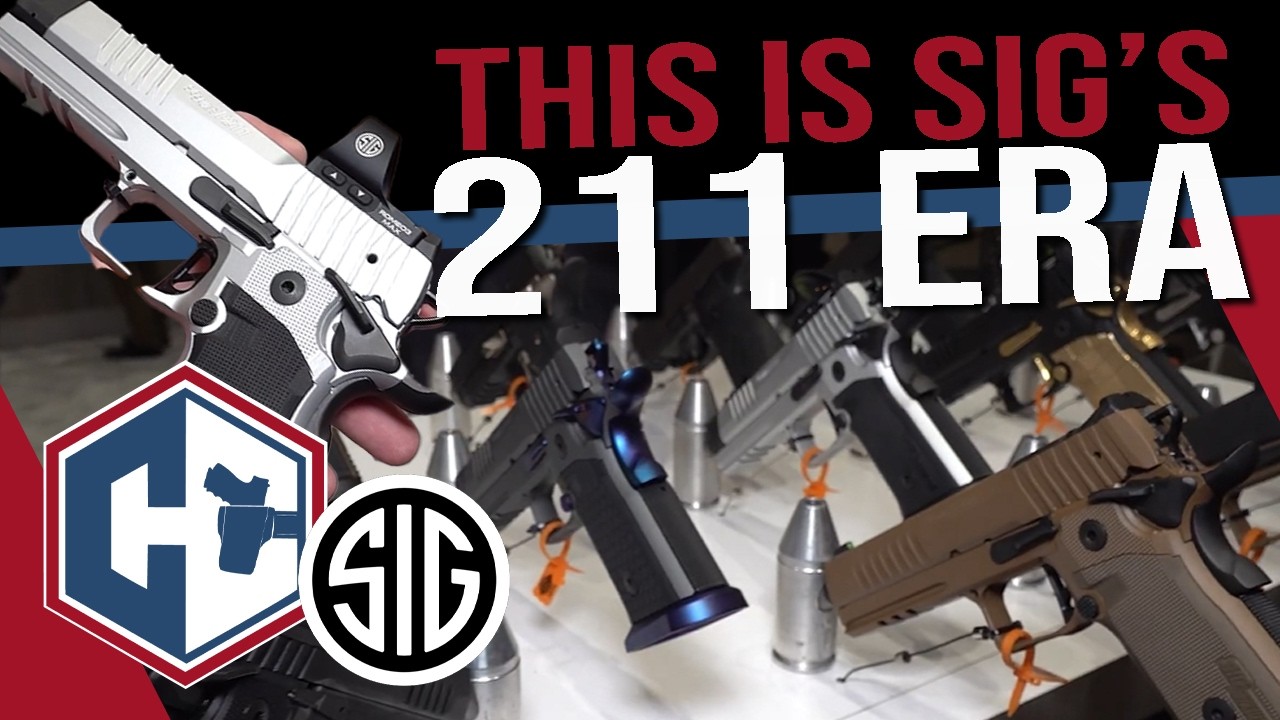 SIG Sauer 211 Lineup at SHOT Show 2026 | GTO, Equinox, Quicksilver & More with Chris Chang