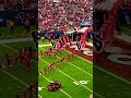 Texans Team Entrance vs Jaguars