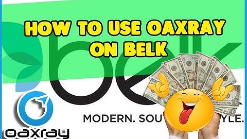 How to use OAXRAY on Belk for amazon fba sellers doing online arbitrage