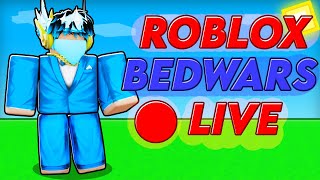 🔴*SOLO-QUEUING* Grinding Ranked \/ ROBLOX BEDWARS With VIEWERS! LIVE🔴