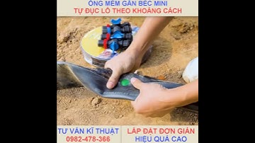 Ống mềm gắn béc phun mini #lêminhthế