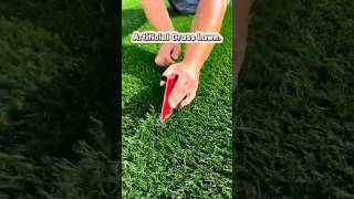 The Secret to Perfect Artificial Grass Installation? Watch This Pro Cutting Technique!