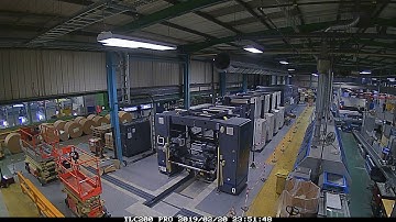 32pp Lithoman Press 1 month install time lapse