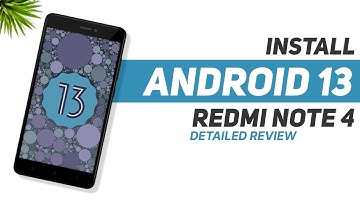 Install Android 13 On Redmi Note 4 | Arrow OS 13.0 | Detailed Review