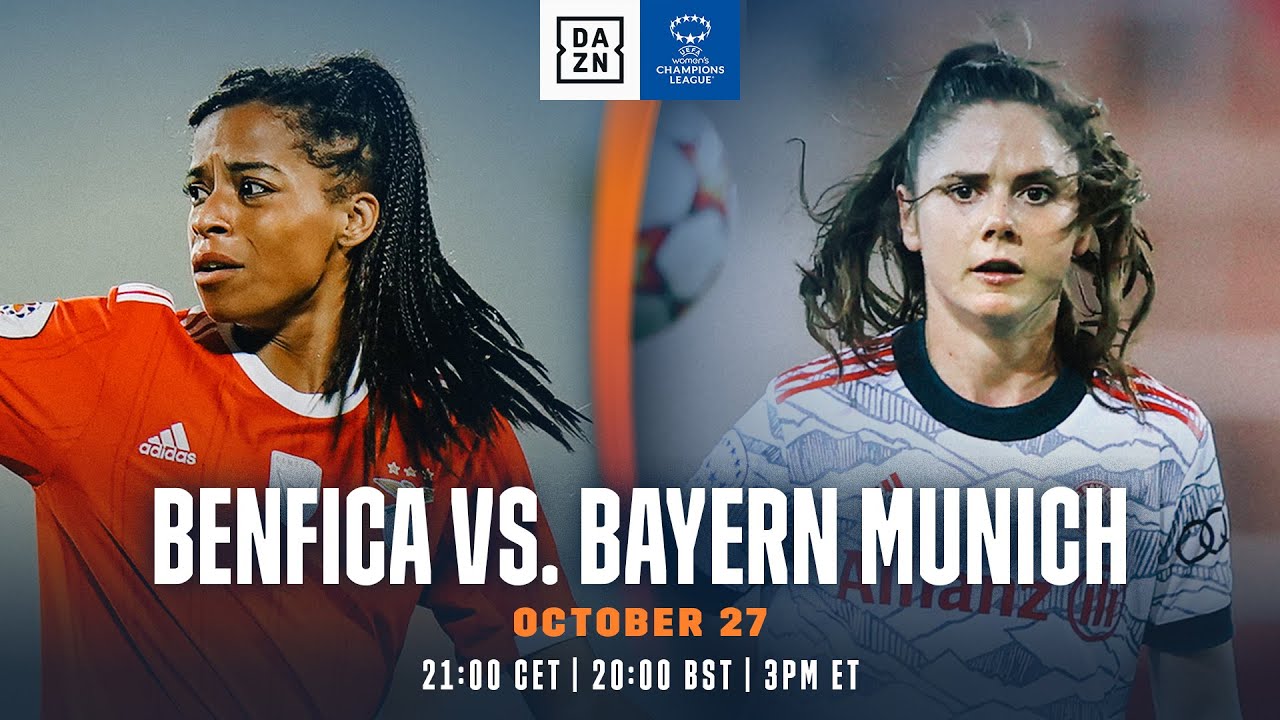 Benfica - FC Bayern München UEFA Womens Champions League 2022-23 Spieltag 2 Ganzes Spiel