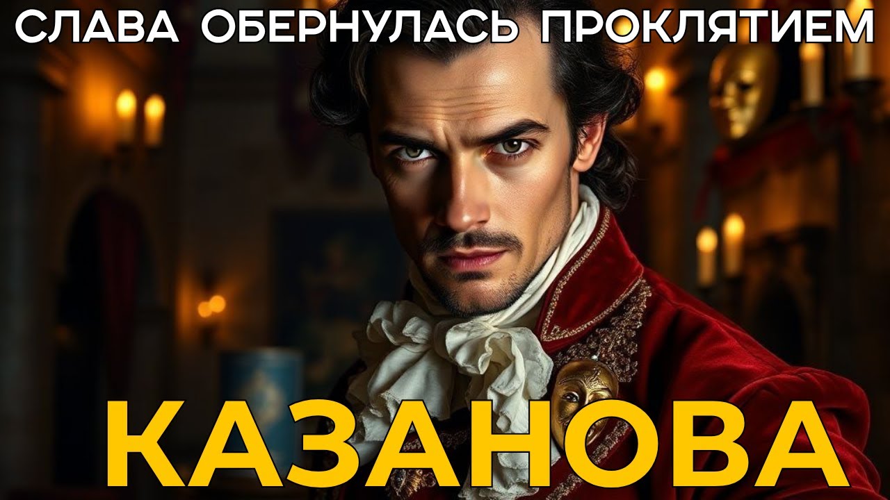 КАЗАНОВА: Как ВЕЛИЧАЙШИЙ соблазнитель ПОТЕРЯЛ всё