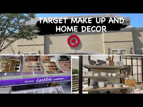 TARGET MAKE UP AND HOME DECOR SHOP WITH ME STORE WALK THROUGH - YouTube