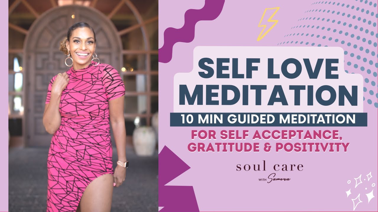 Self Love Meditation 🤍 | 10 Min Guided Meditation For Self Acceptance ...
