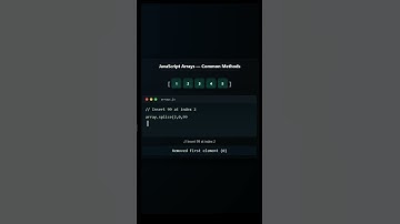 JavaScript Array Methods You Must Know 🔥