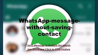 HOW TO USE WHATSAPP CLICK TO CHAT FEATURE screenshot 4