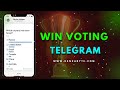 How to increase Telegram poll votes? - How to Win Telegram Polls & Turn Them Into Sales