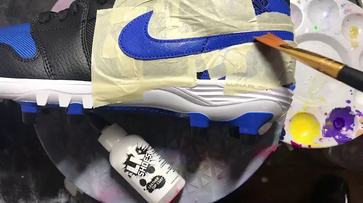 Jerome Stukes priming his nikes!