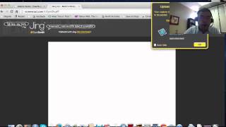 Screencast with Jing or Screencast-o-matic
