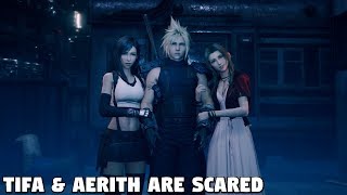 Final Fantasy 7 REMAKE - Tifa & Aerith are scared