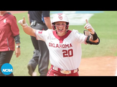 Oklahoma softball smacks TWO grand slams in WCWS win 💥