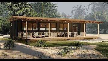 Container House Design & Architectural Renderings (3D visualization)
