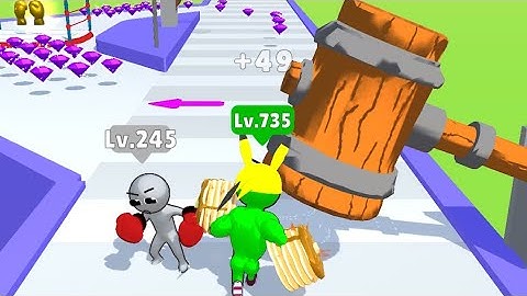 Level Up Runner - All Levels Gameplay Android, iOS