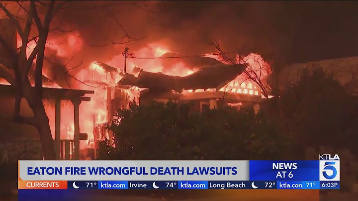 Families of L.A. wildfire victims file wrongful death lawsuits against SoCal Edison