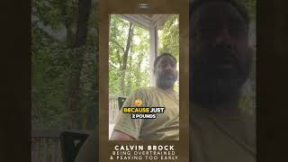 #CalvinBrock on overtraining as a pro boxer 🥊🎬 #fypage #boxing #shorts #magone #greatnesspictures
