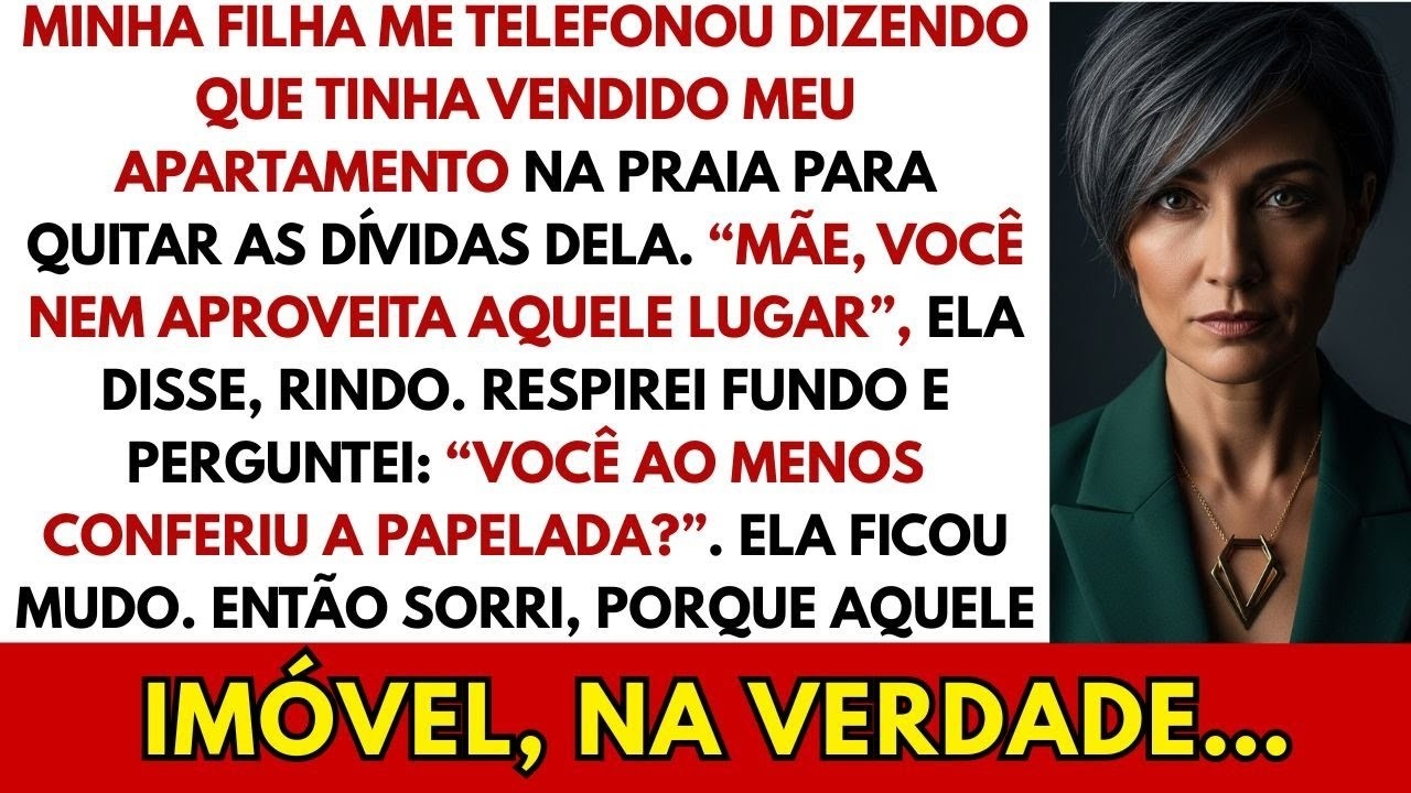 Minha Filha Vendeu Meu Apartamento Na Praia Sem Me Avisar, Mas Esqueceu De Verificar...