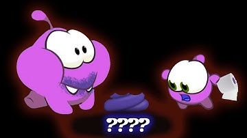 10 Om Nom & Nibble Nom Eat Candy & Screaming Sound Variations in 42 Seconds