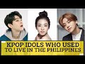 KPOP IDOLS WHO USED TO LIVE IN THE PHILIPPINES BEFORE BECAME FAMOUS I Sandara Park, Cha Eun Woo etc.