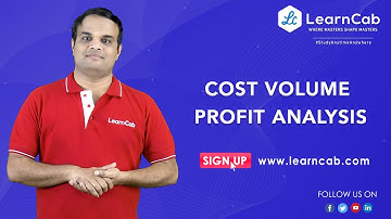 Cost-Volume-Profit (CVP) Analysis | CA IPCC | CA Intermediate | CA Hariharan - LearnCab
