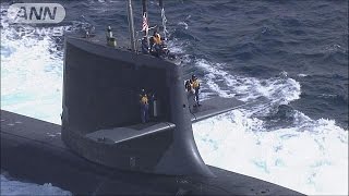 最新鋭潜水艦　“戦闘想定訓練”を独占取材(16/02/28)