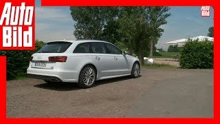 Kofferraum Audi A6 Avant 3.0 TDI quattro S tronic (2017) - Bei Audi heißen Kombis Avant