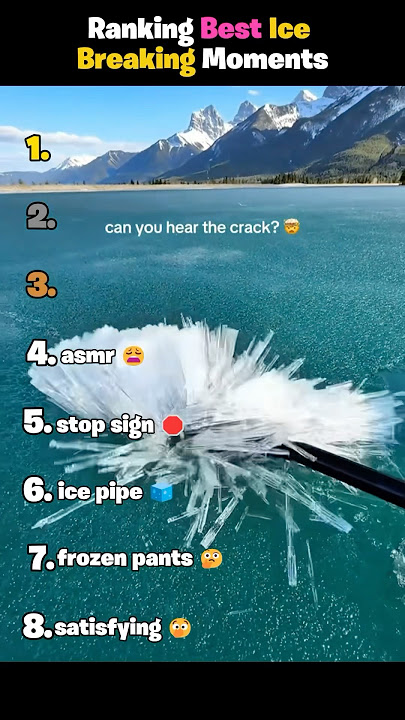 Ranking The Best Ice Breaking Moments