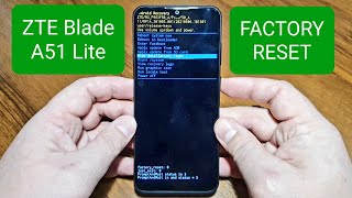 ZTE BLADE A51 LITE factory reset / сброс до заводских настроек