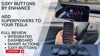 Tesla Sexy Buttons Version 2 full review and setup  upgrade your autopilot and driving experience