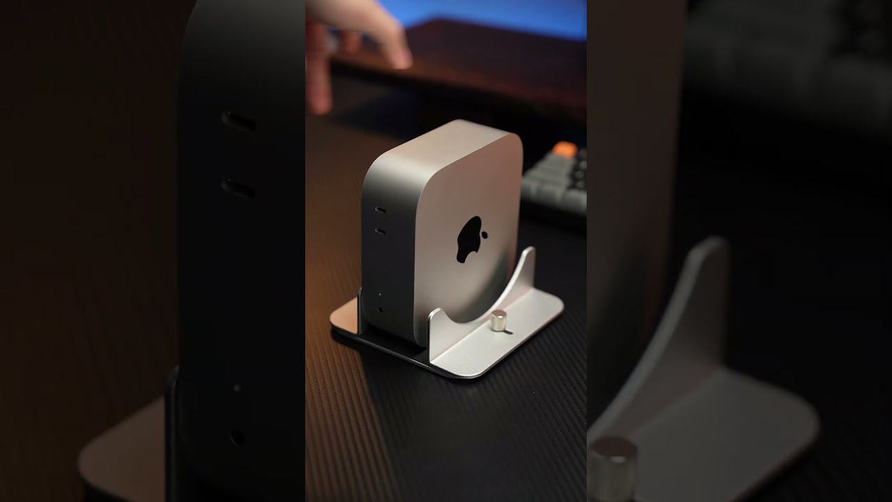 Mac Mini M4 Vertical Aluminum Alloy Bracket Macmini Macminim4
