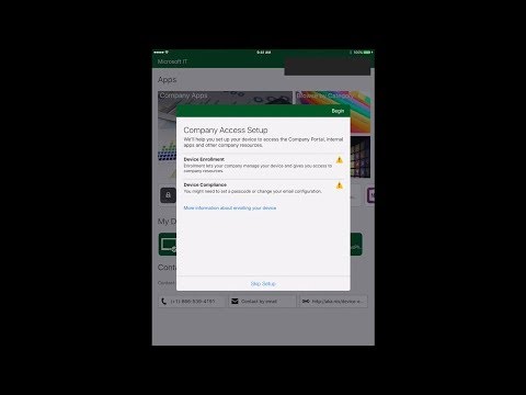 Enroll your mobile device in Microsoft Intune for corporate access